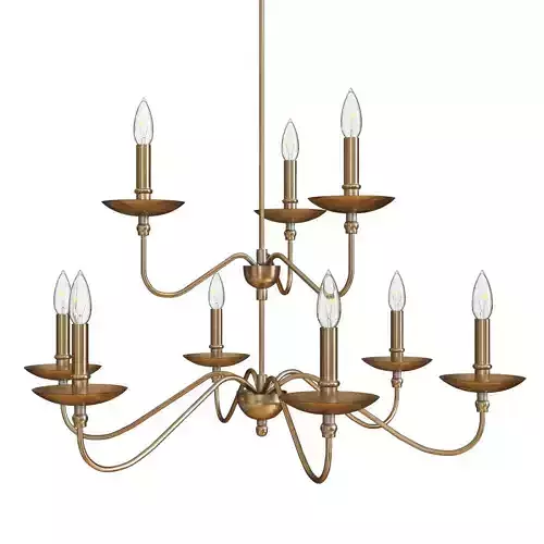 Steel Wellsley 9-Light Chandelier