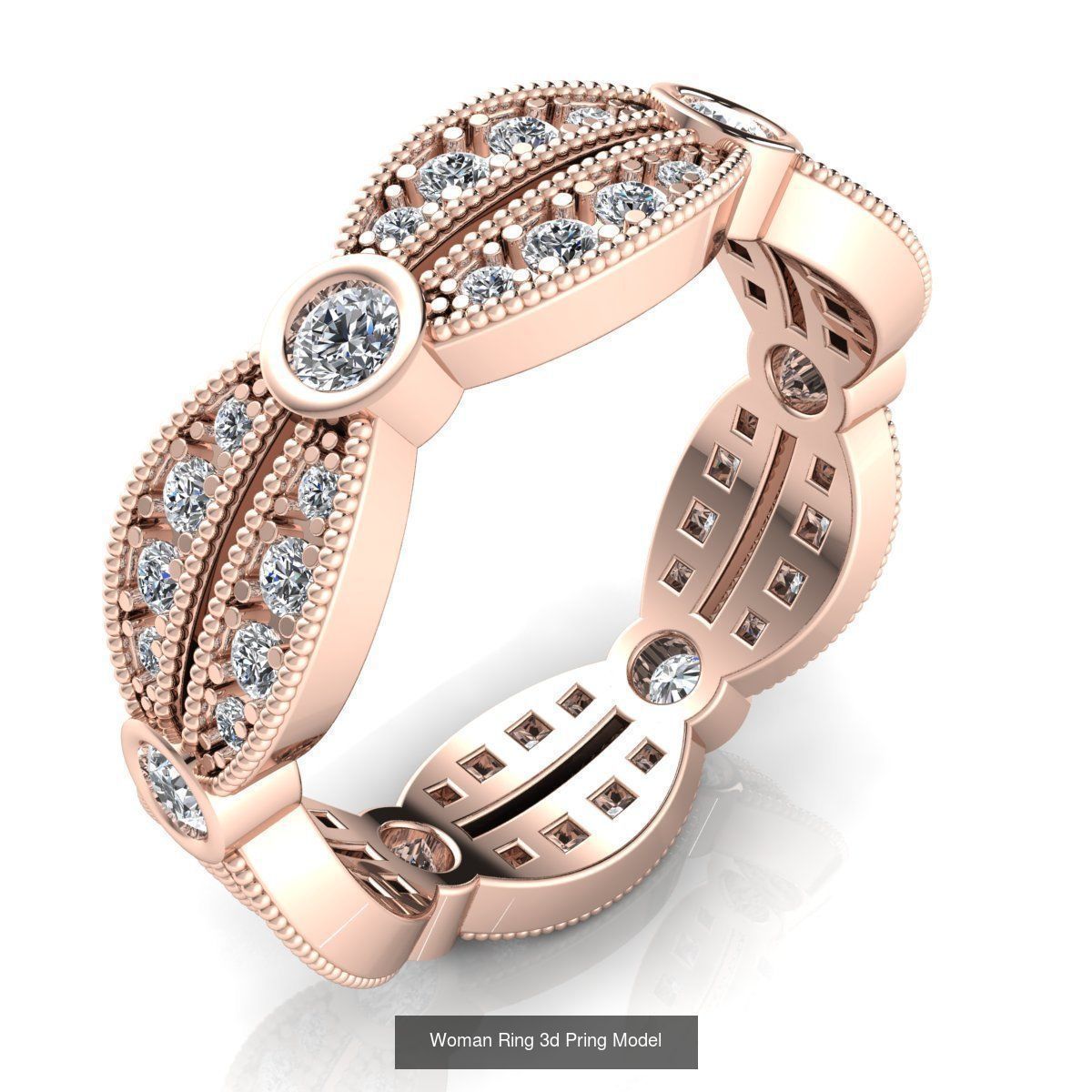 150 Latest Collection Ring 3d Print Model  _241