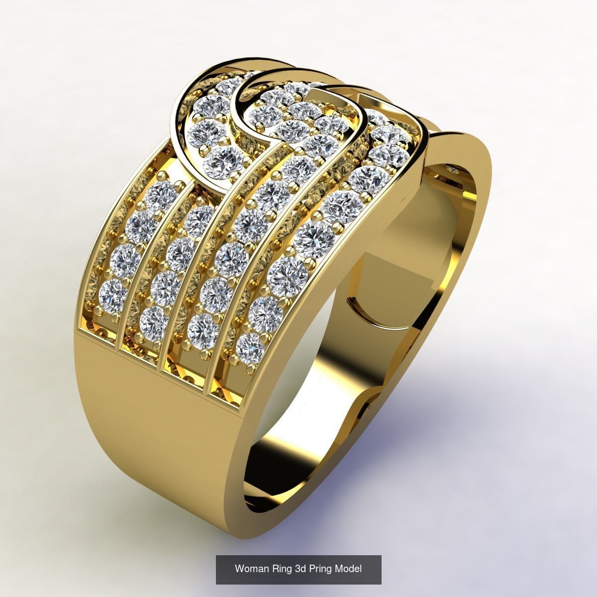 150 Latest Collection Ring 3d Print Model  _166
