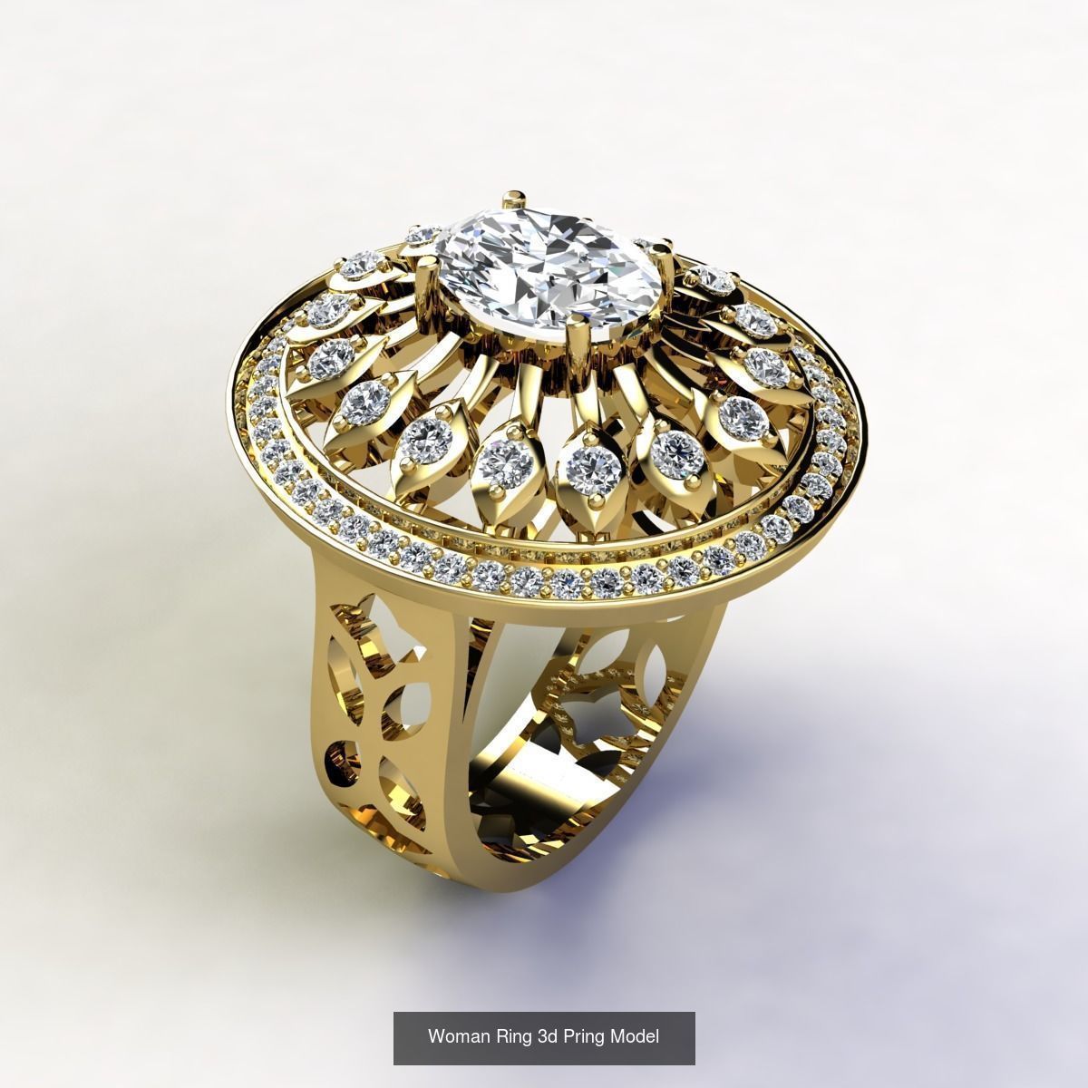 150 Latest Collection Ring 3d Print Model  _116