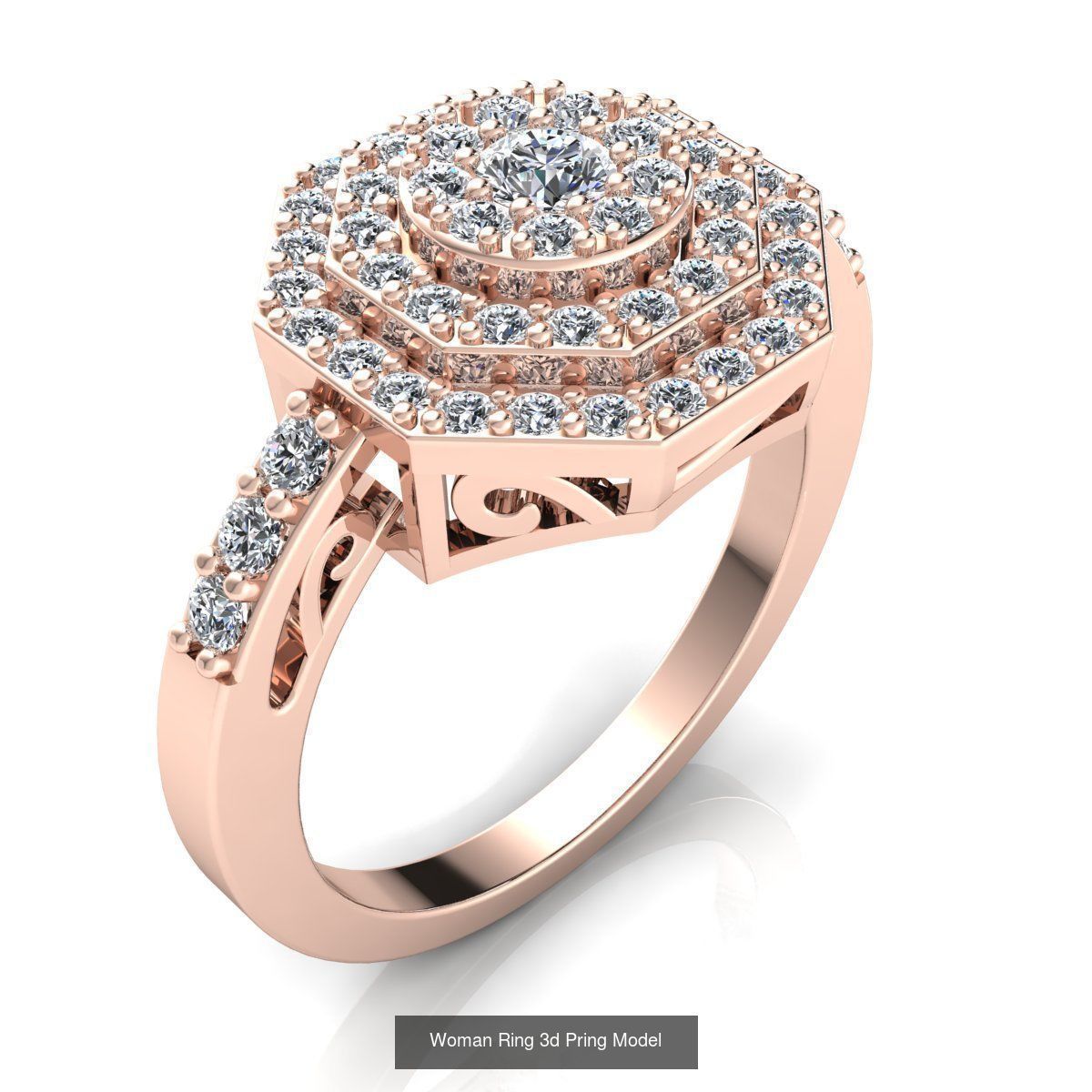 150 Latest Collection Ring 3d Print Model  _195