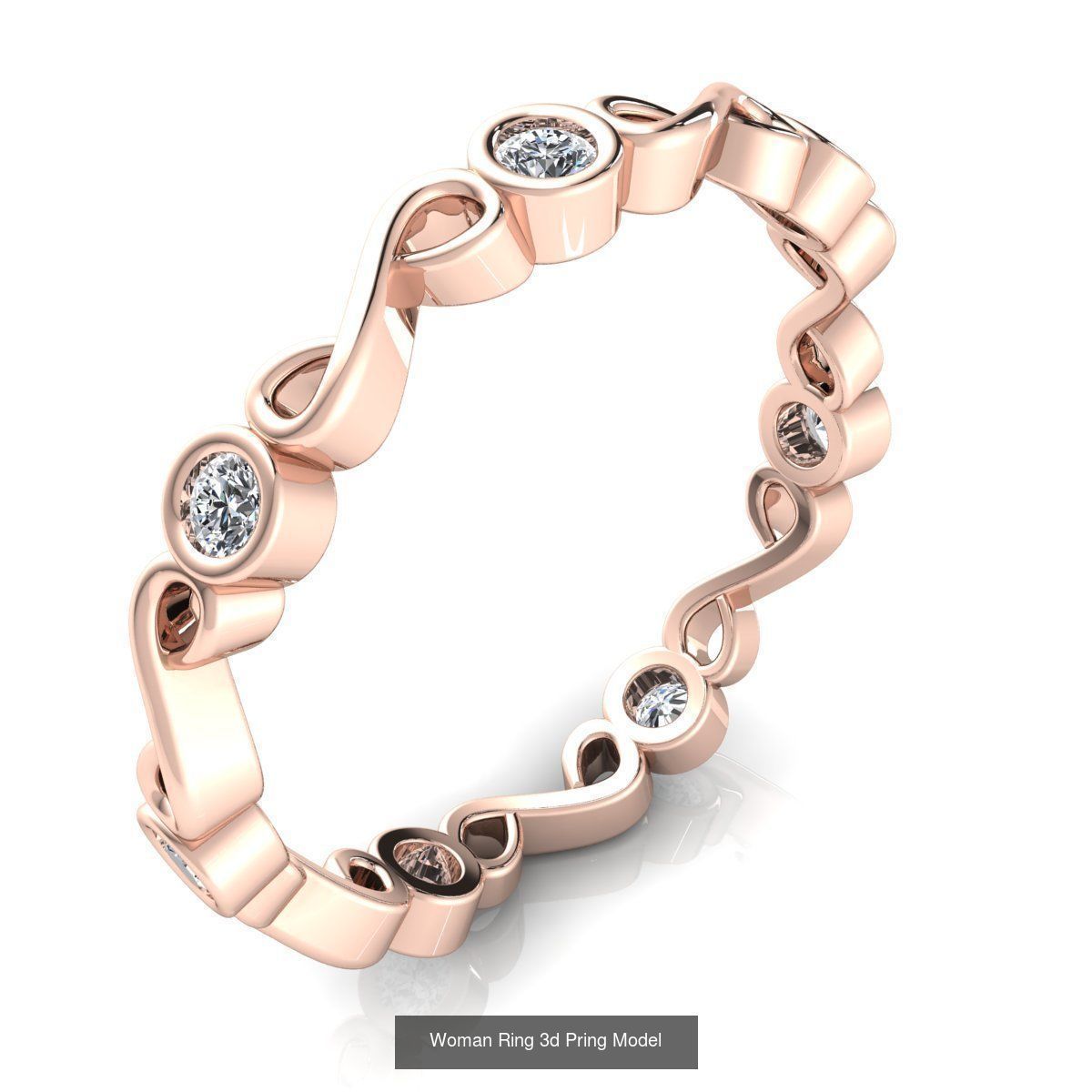 150 Latest Collection Ring 3d Print Model  _204