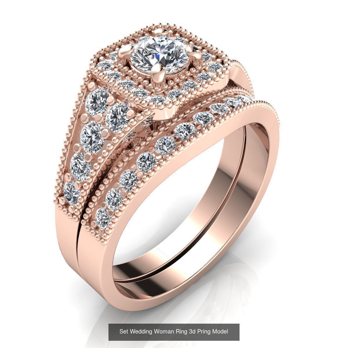 150 Latest Collection Ring 3d Print Model  _224