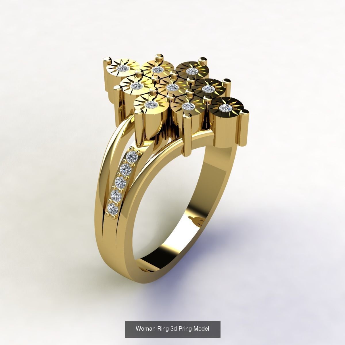 150 Latest Collection Ring 3d Print Model  _146