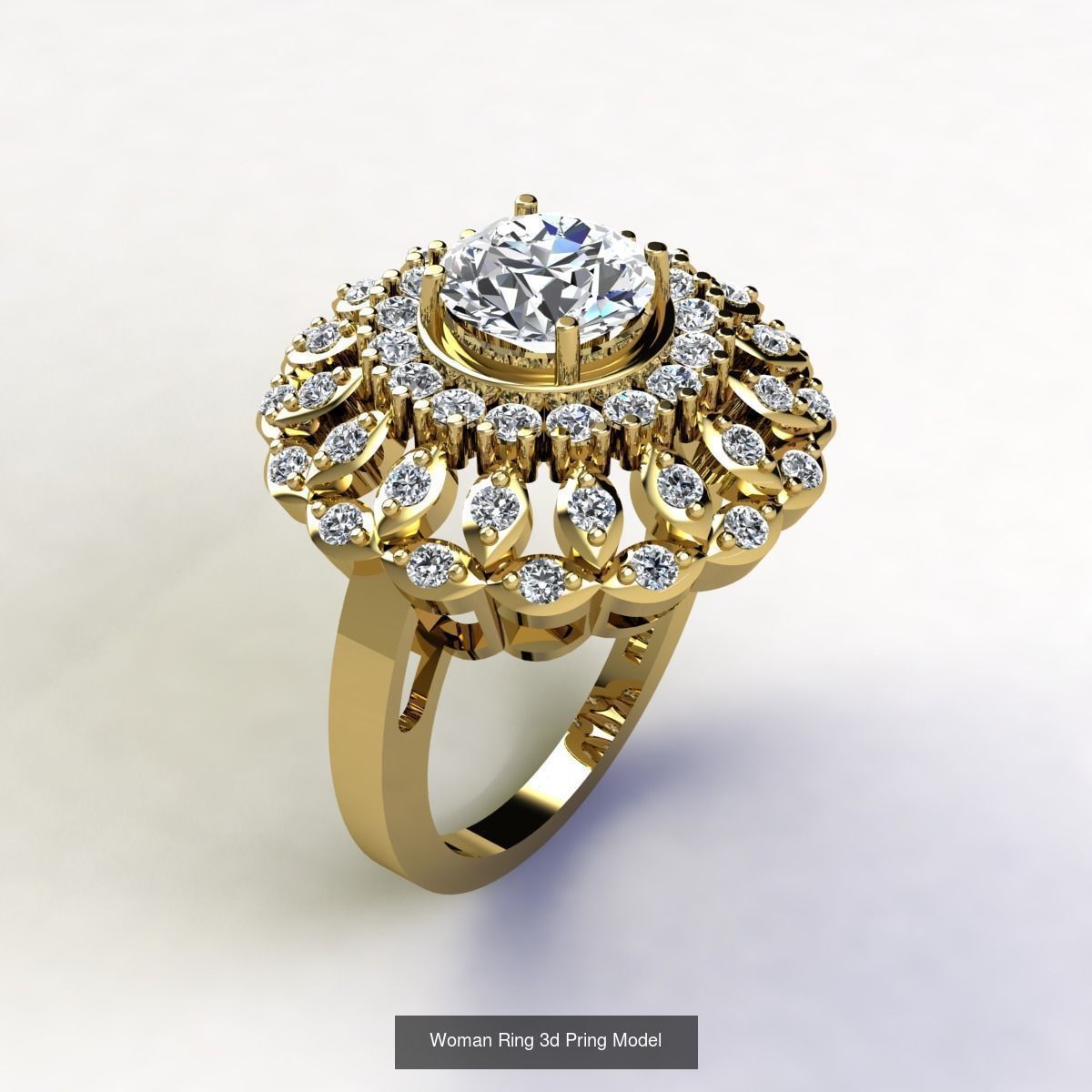 150 Latest Collection Ring 3d Print Model  _151