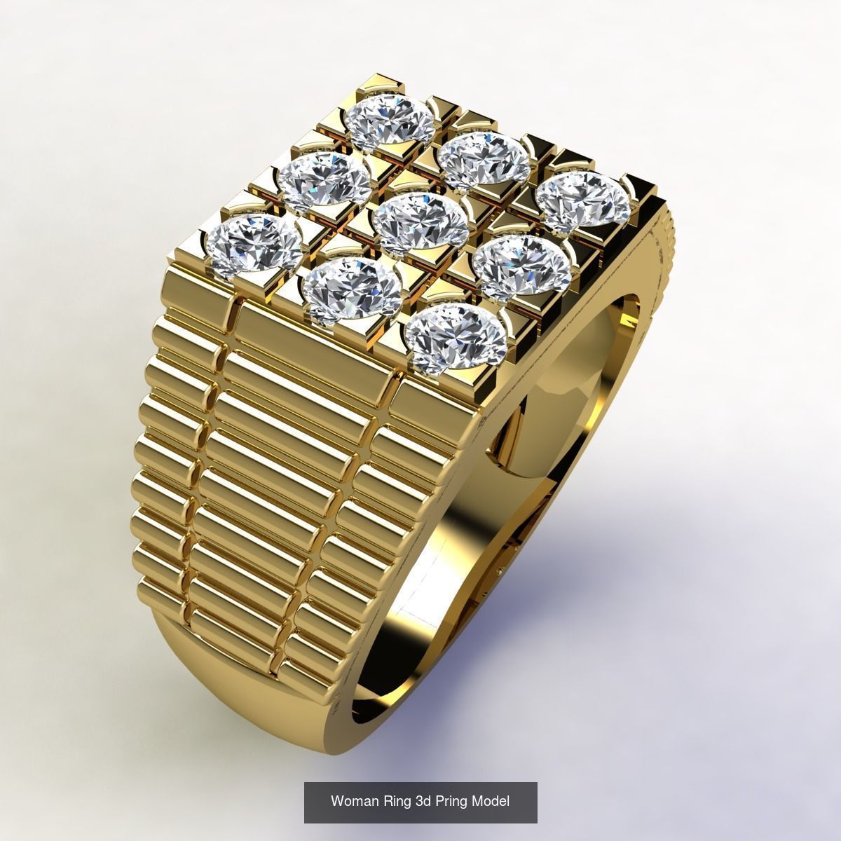 150 Latest Collection Ring 3d Print Model  _123