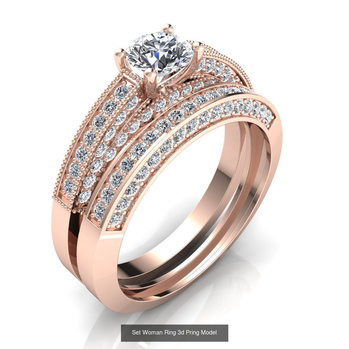 150 Latest Collection Ring 3d Print Model  _234