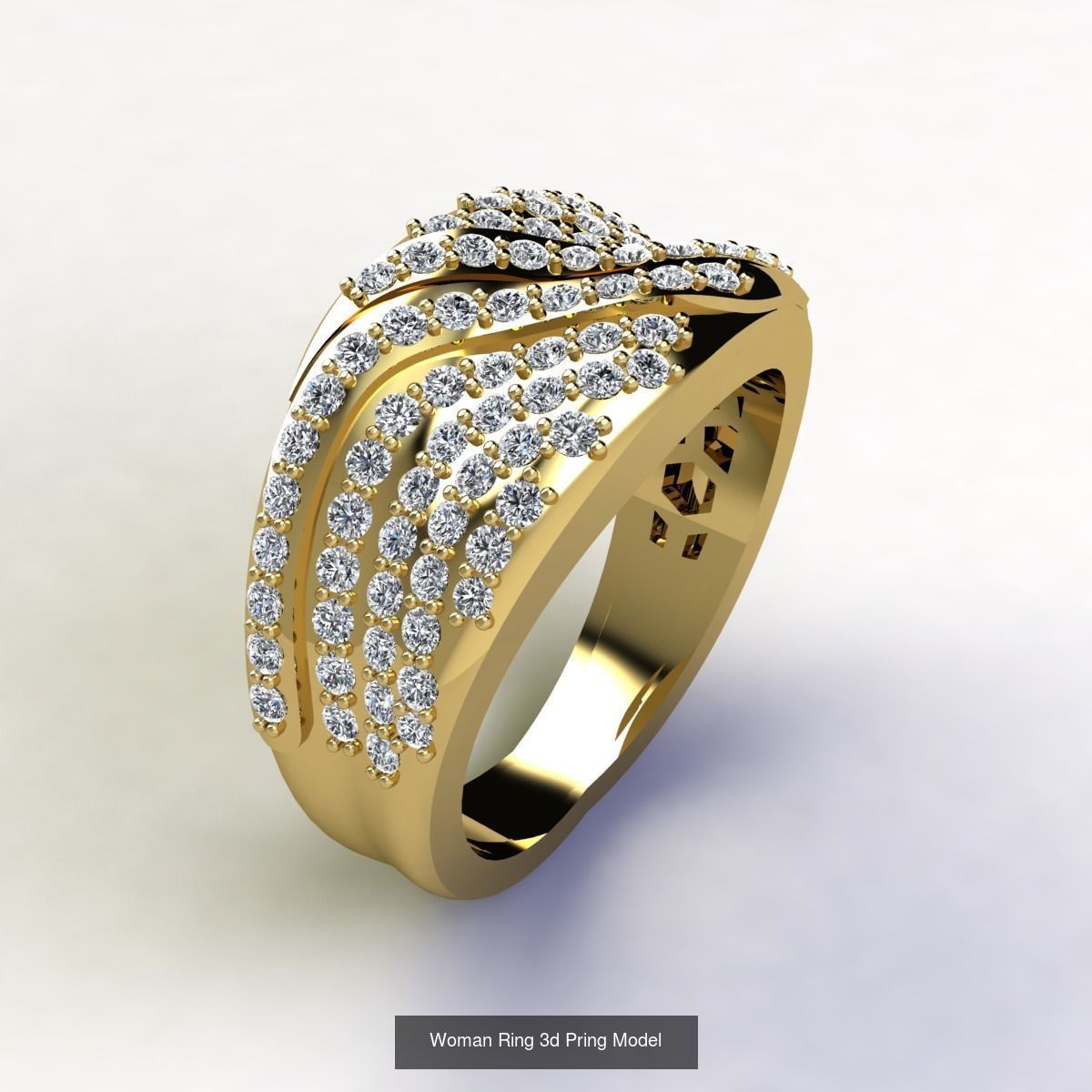 150 Latest Collection Ring 3d Print Model  _157