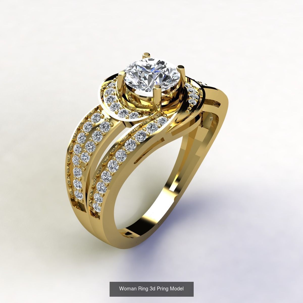 150 Latest Collection Ring 3d Print Model  _142