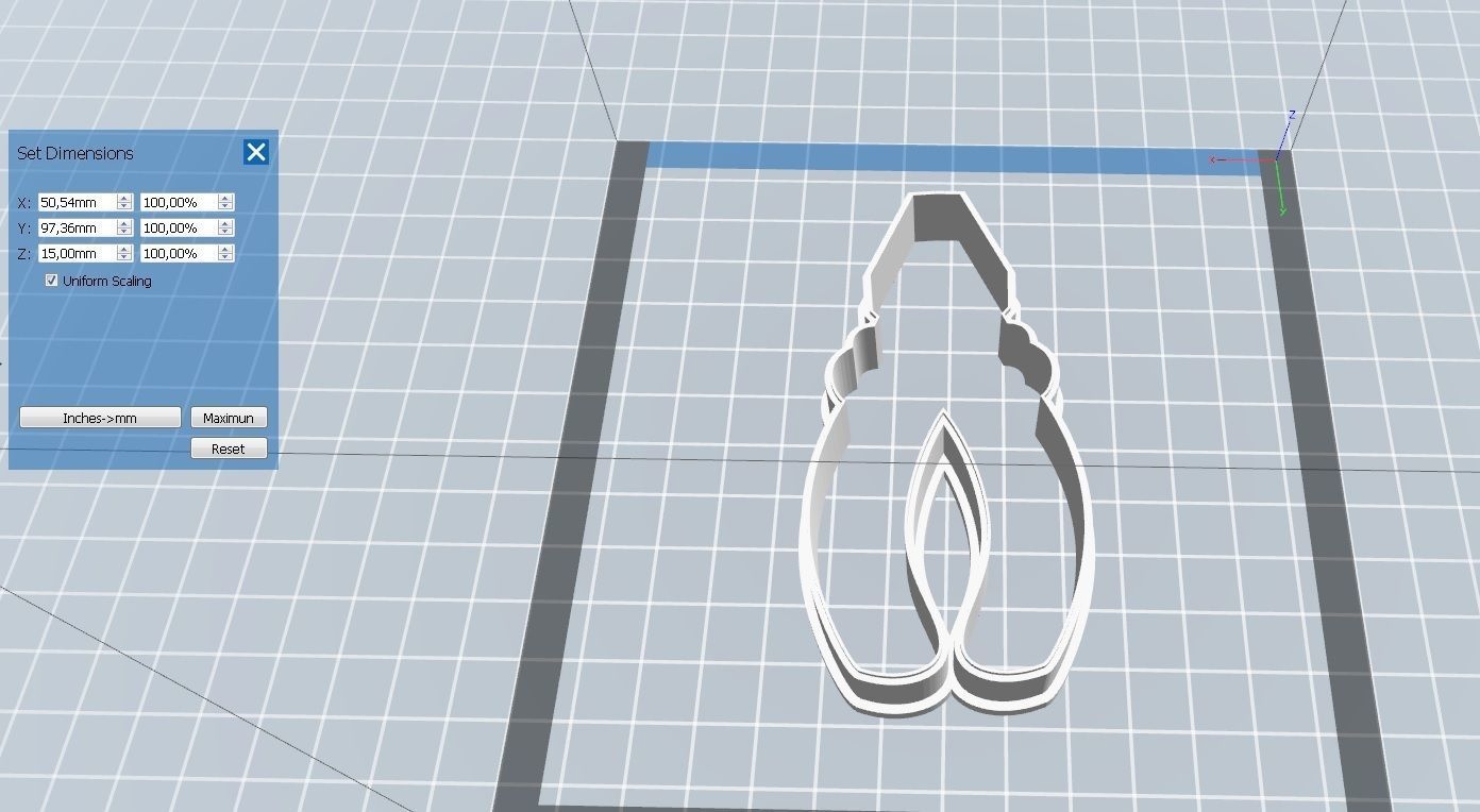 0176 Pliers cookie cutter 3D print model_1