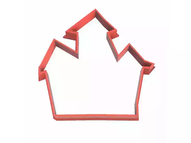 0171 House 2 cookie cutter