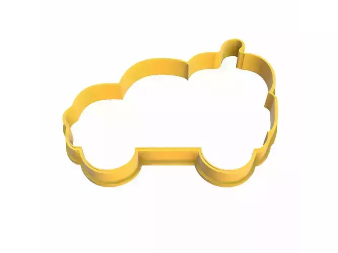 0172 Machine with pumpkin cookie cutter