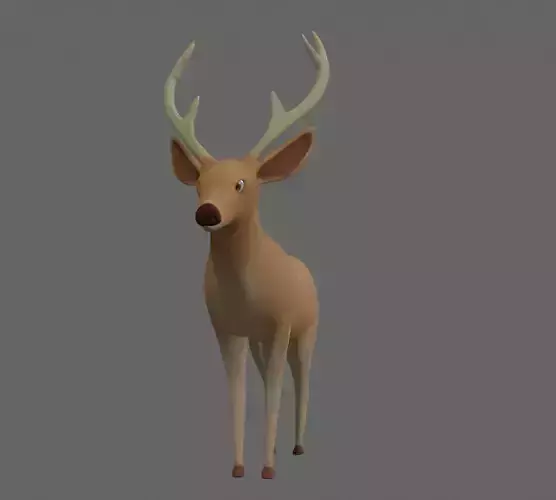 Deer Rigged