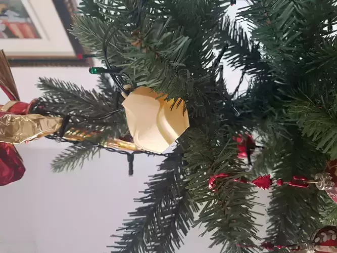 Christmas lights Lanterns Free 3D print model