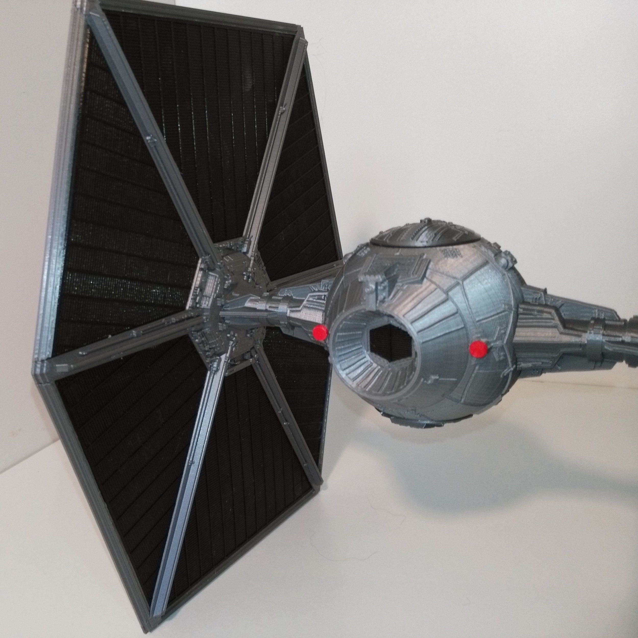 STAR WARS IMPERIAL TIE FIGHTER PRINTABLE WITH INSTRUCTIONS 3D print model_11