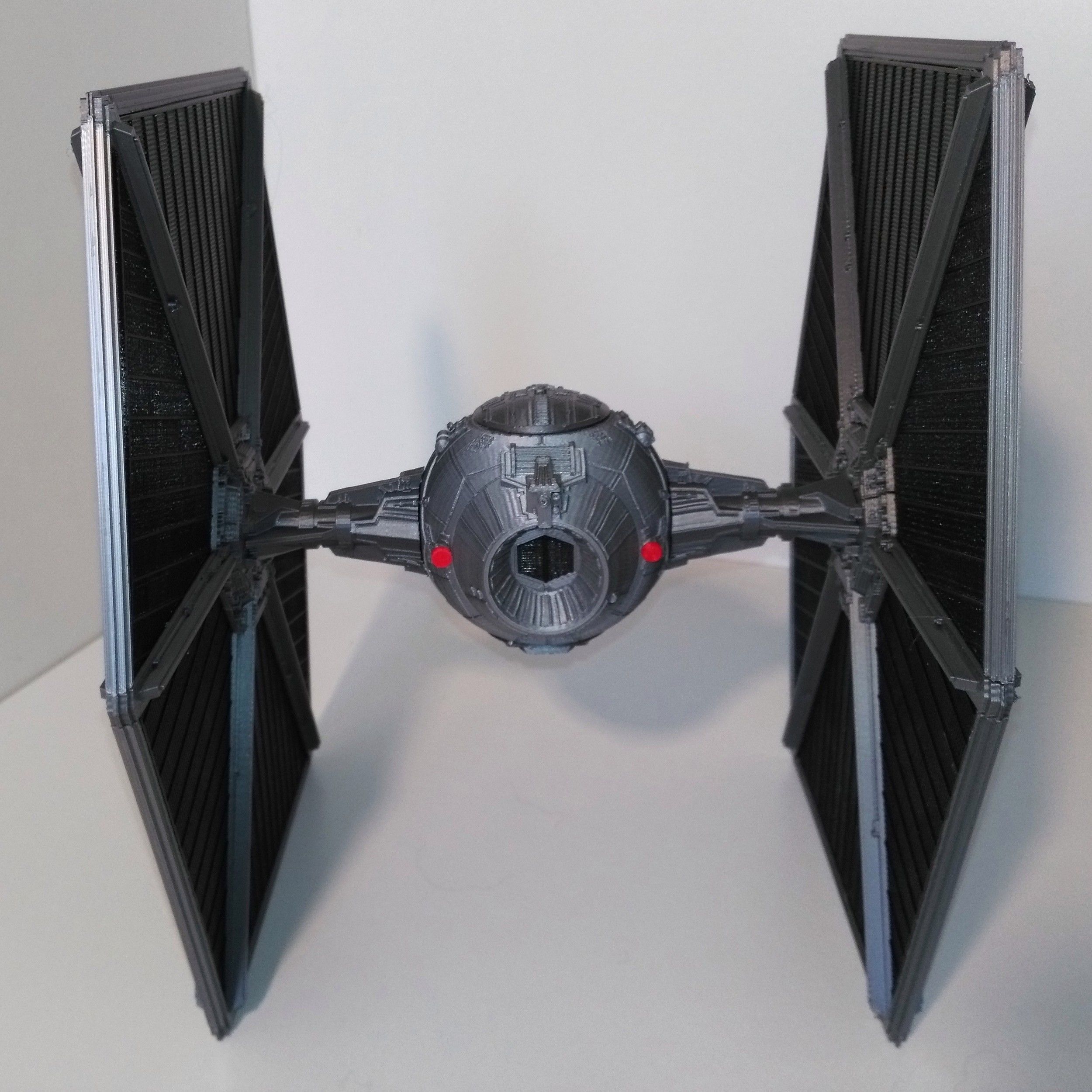 STAR WARS IMPERIAL TIE FIGHTER PRINTABLE WITH INSTRUCTIONS 3D print model_12
