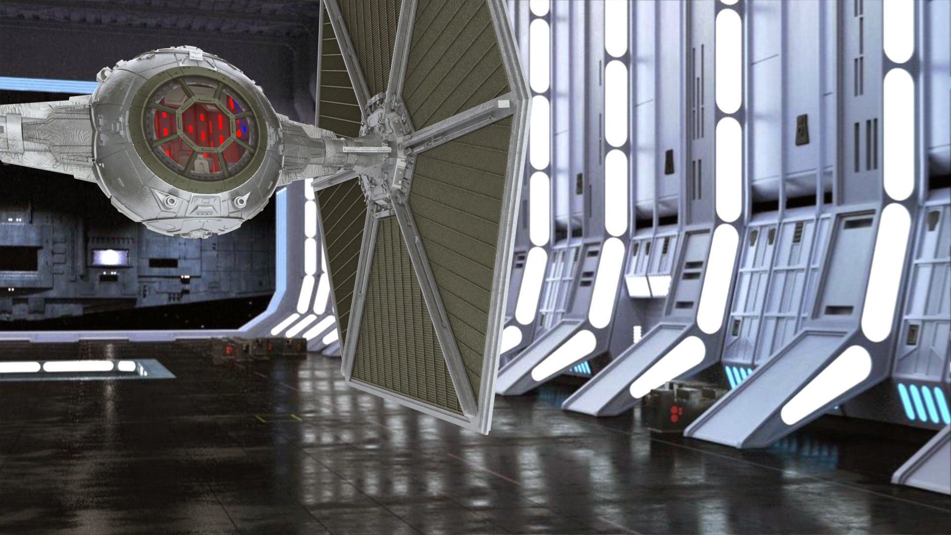 STAR WARS IMPERIAL TIE FIGHTER PRINTABLE WITH INSTRUCTIONS 3D print model_2