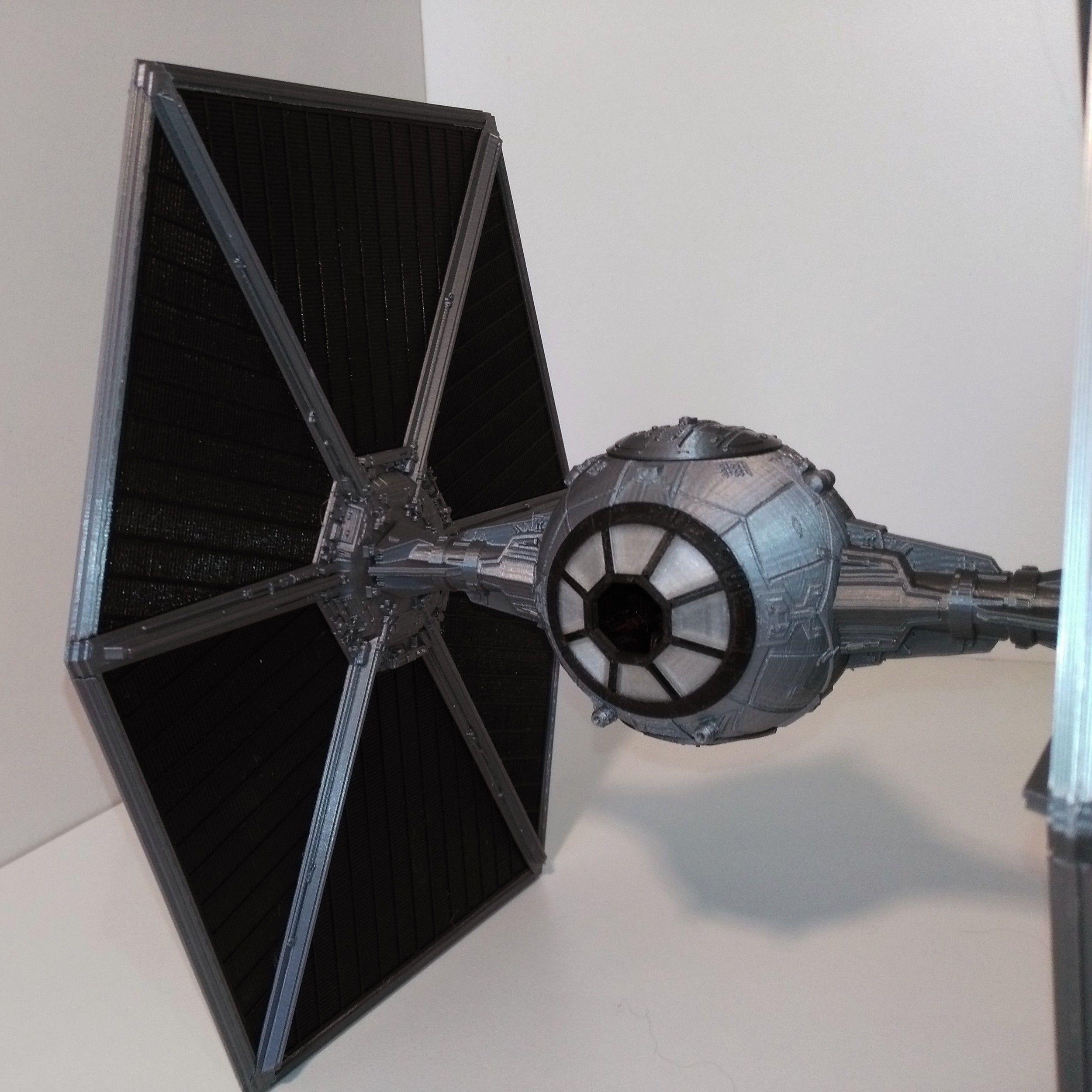 STAR WARS IMPERIAL TIE FIGHTER PRINTABLE WITH INSTRUCTIONS 3D print model_7