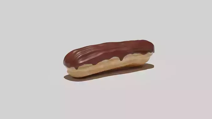 Eclair chocolate croissant