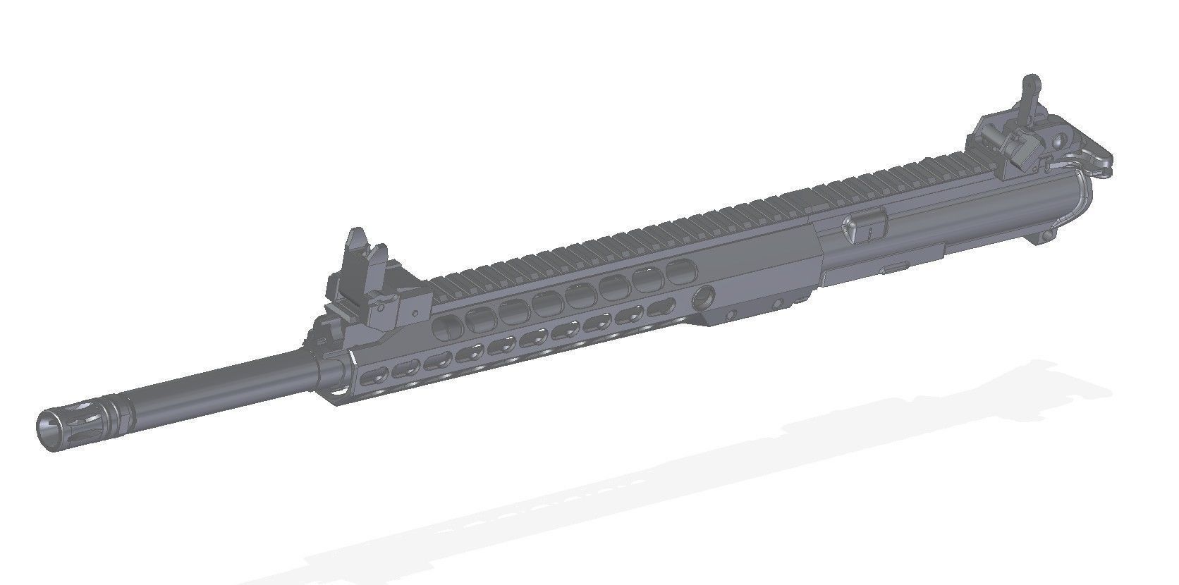 Barrett REC7 3D model_22