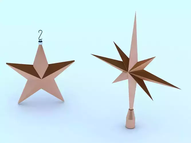 Christmas Star and Tree Topper