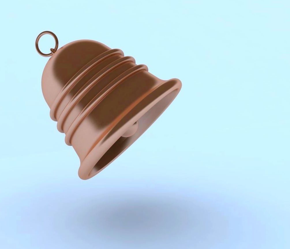 Christmas Bells 3D model_4