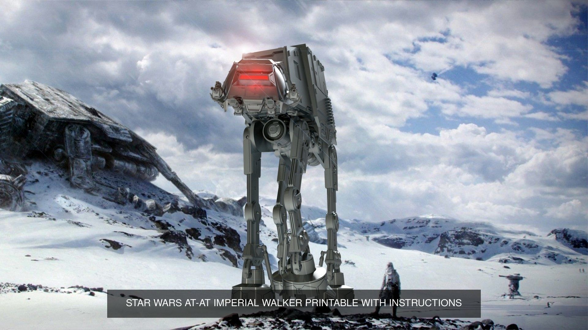 STAR WARS EMPIRE WALKERS ARTICULATED READY TO PRINT 3D Model Collection_2