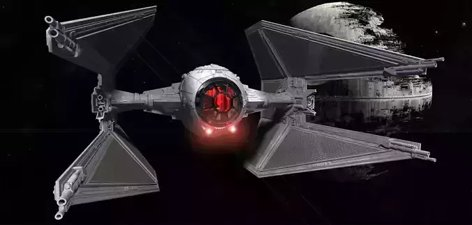 STAR WARS EMPIRE TIE STARFIGHTERS READY TO PRINT 3D Model Collection
