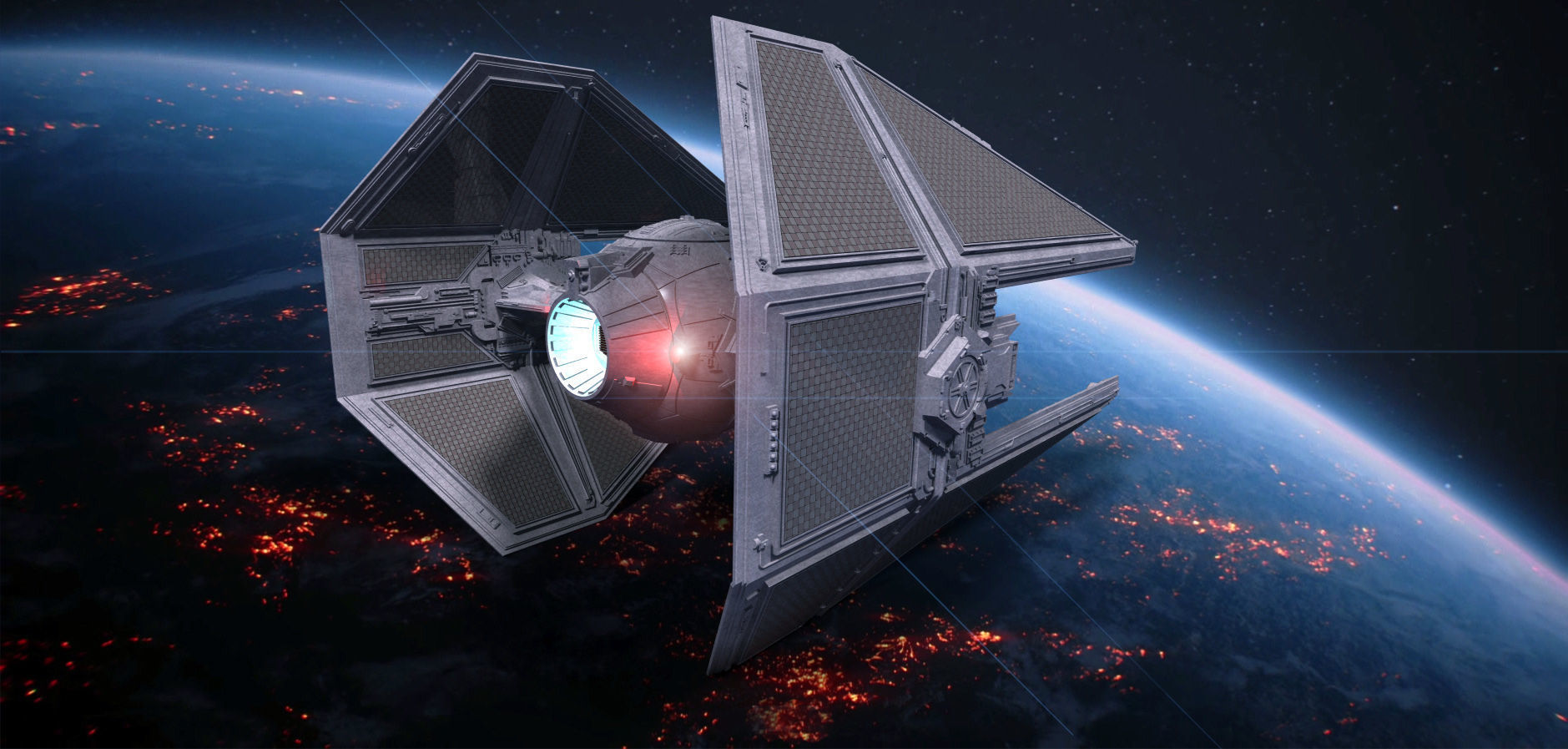 STAR WARS EMPIRE TIE STARFIGHTERS READY TO PRINT 3D Model Collection_1