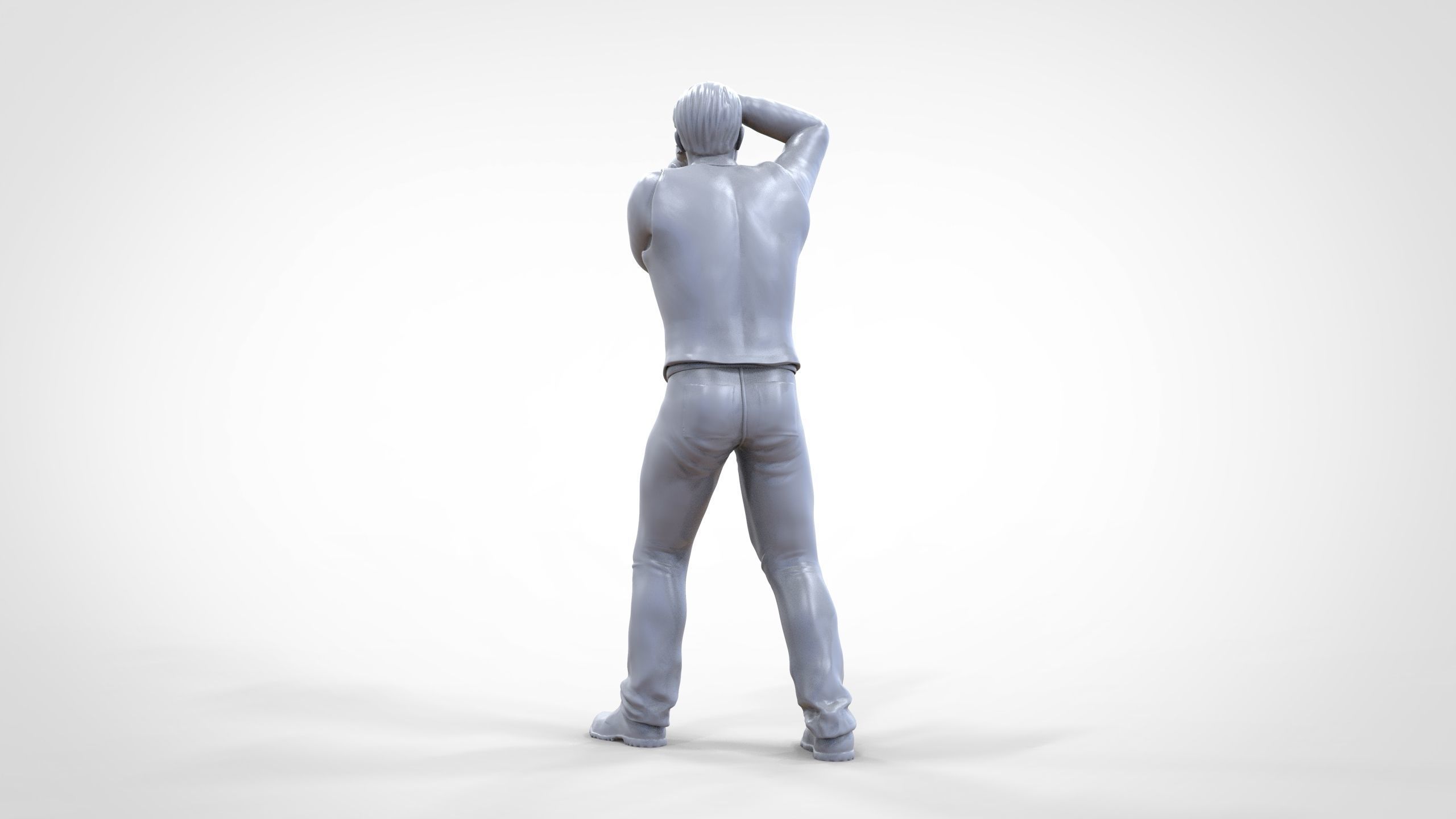 N1 photographer 1 64 Miniature taking photo 3D print model_25