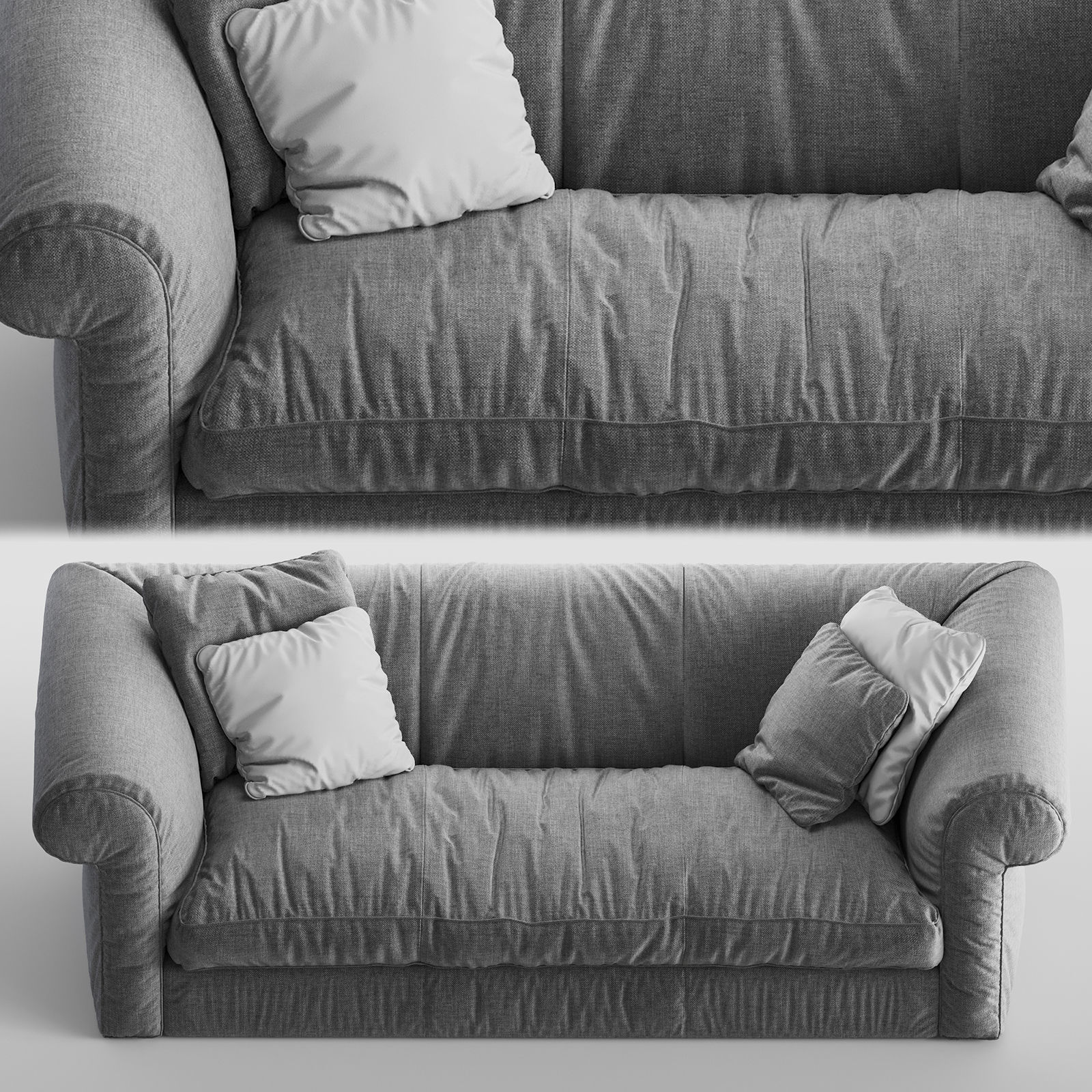 Baxter Alfred Soft 3D model_1