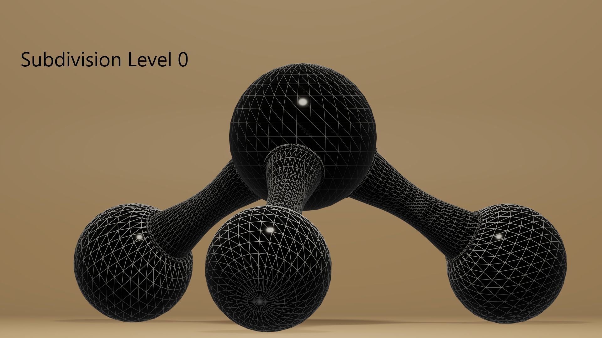 3D model Ammonia Molecule NH3 VR / AR / low-poly | CGTrader