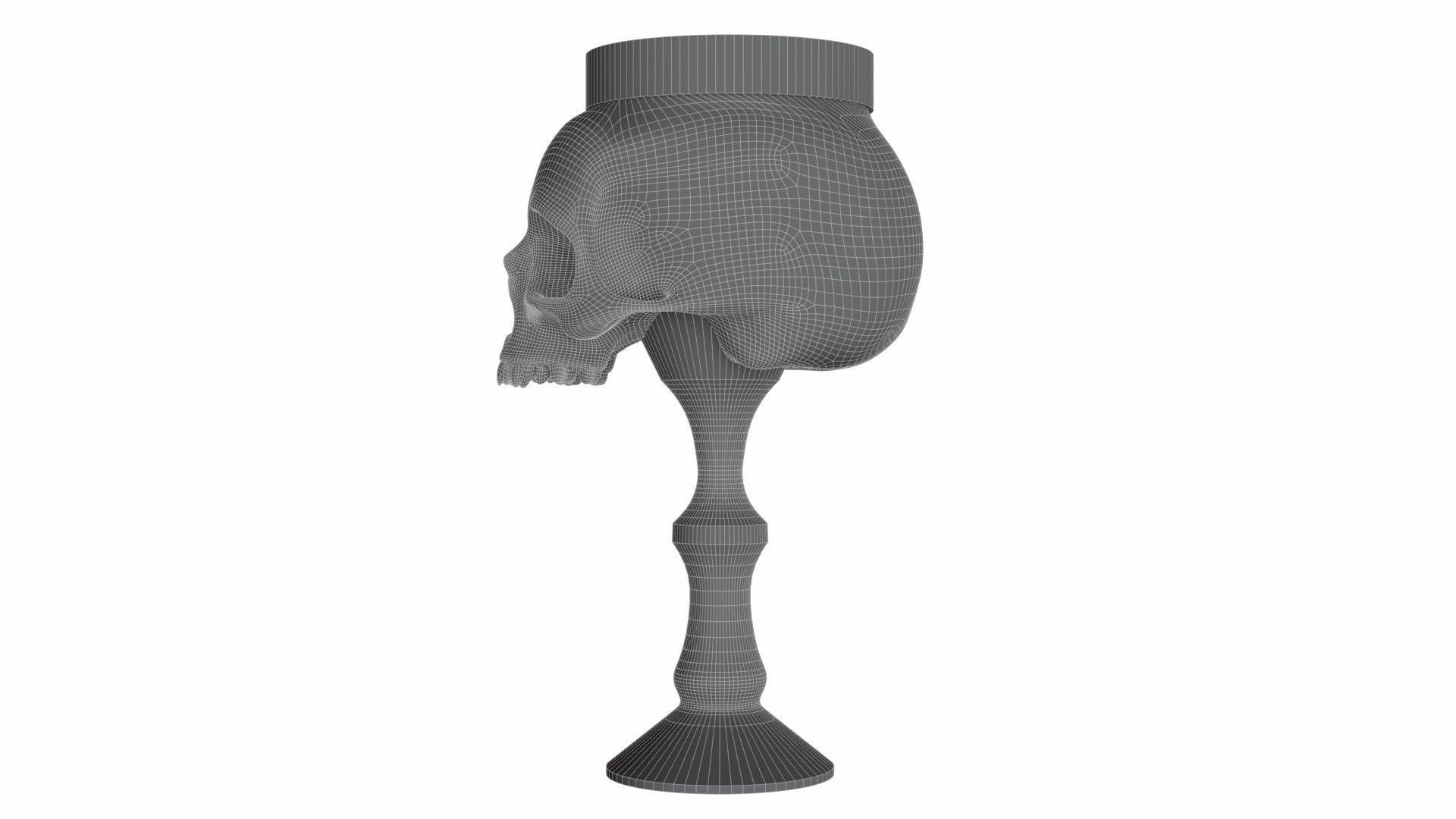 Skull cup 3D model_15