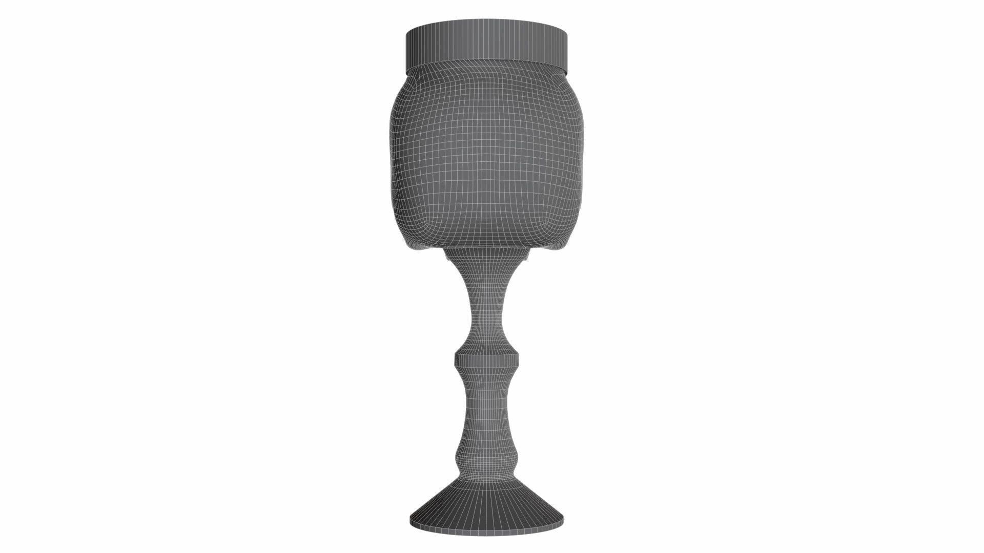 Skull cup 3D model_14