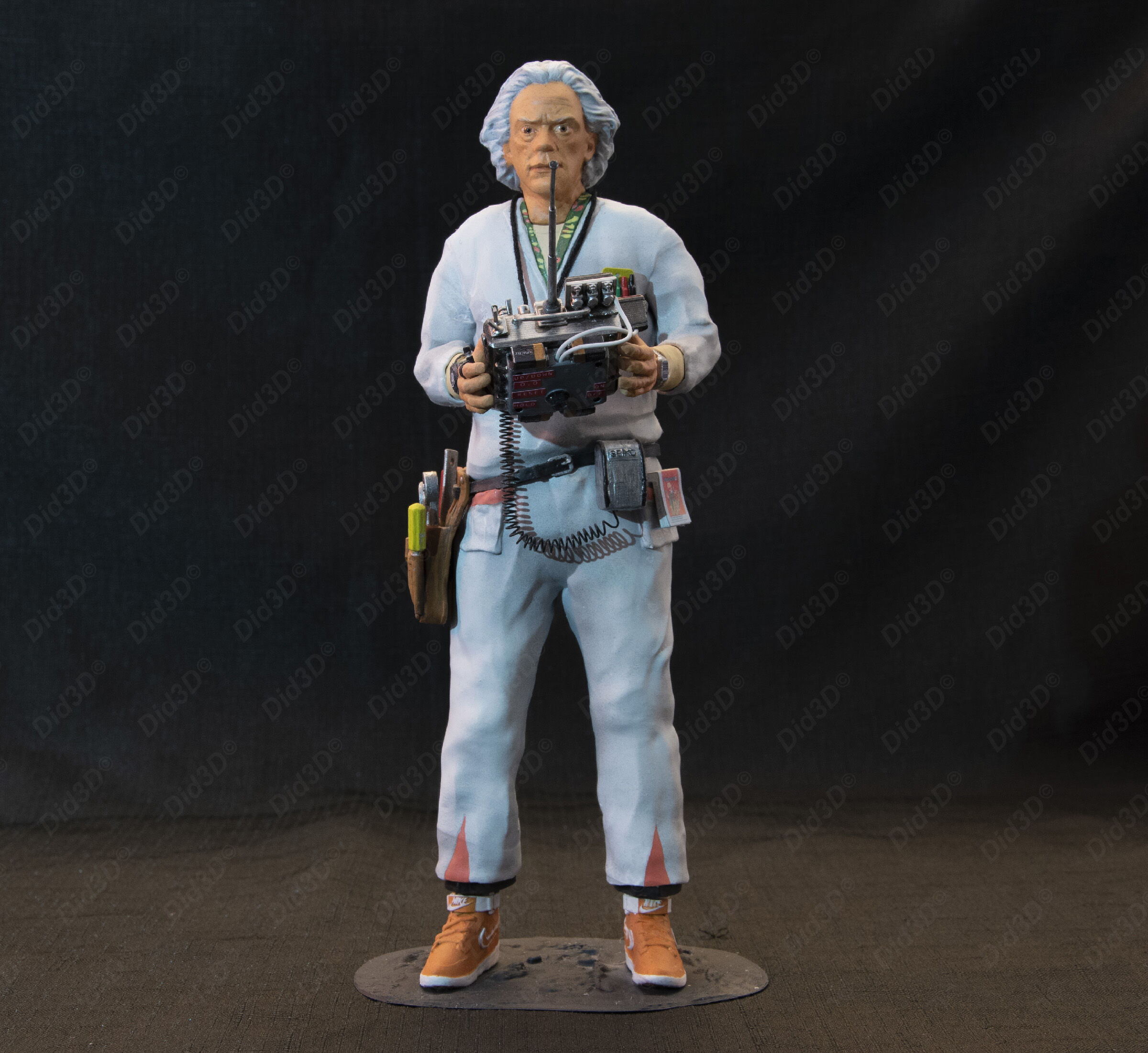 Doc Brown BTTF 1-8Scale 23cm Ready to Print 3D print model_2