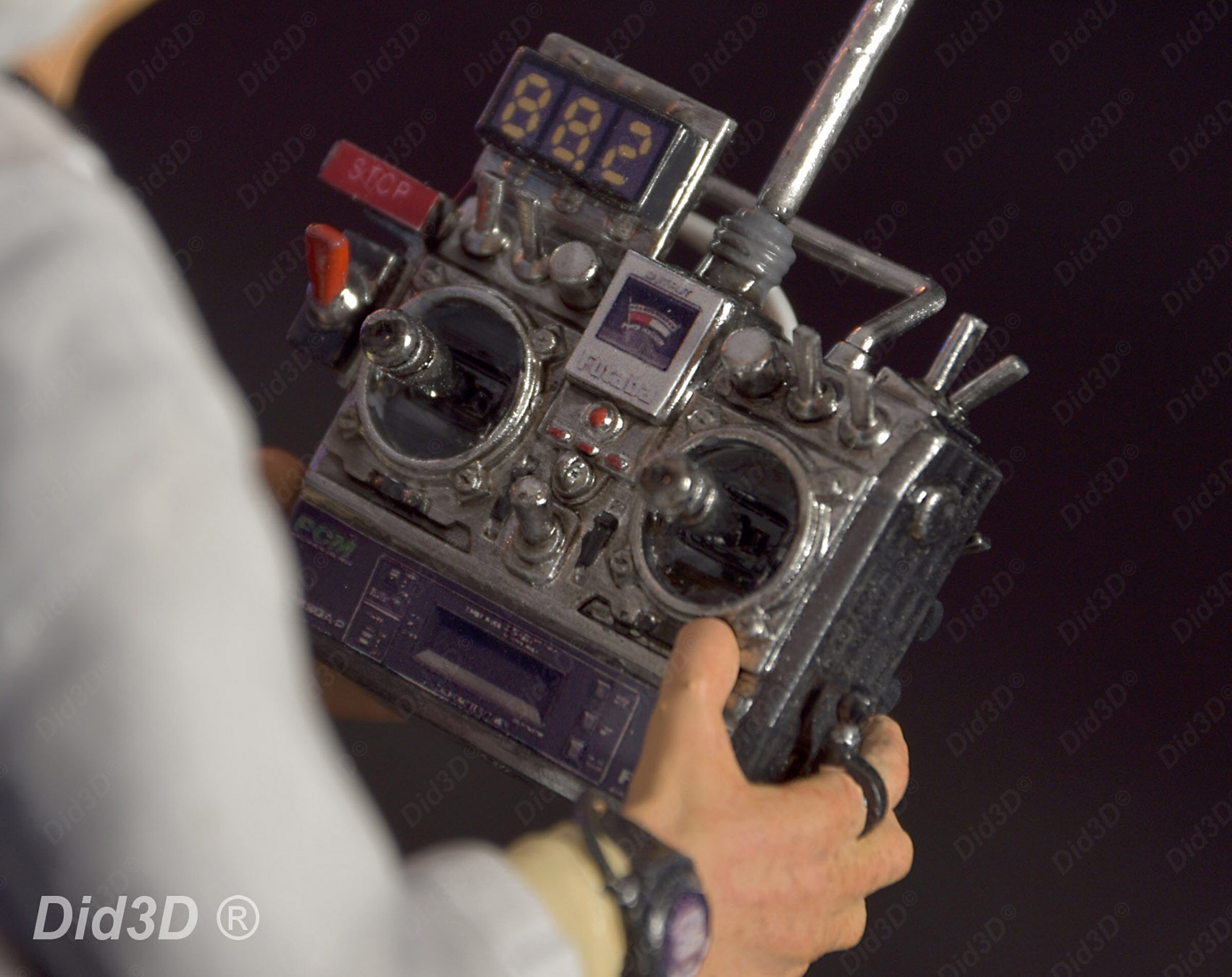 Doc Brown BTTF 1-8Scale 23cm Ready to Print 3D print model_6