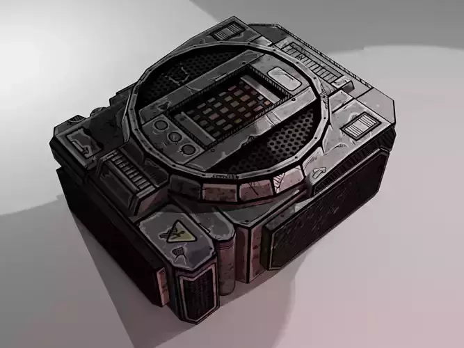 Borderlands Style Steam Compressor 02