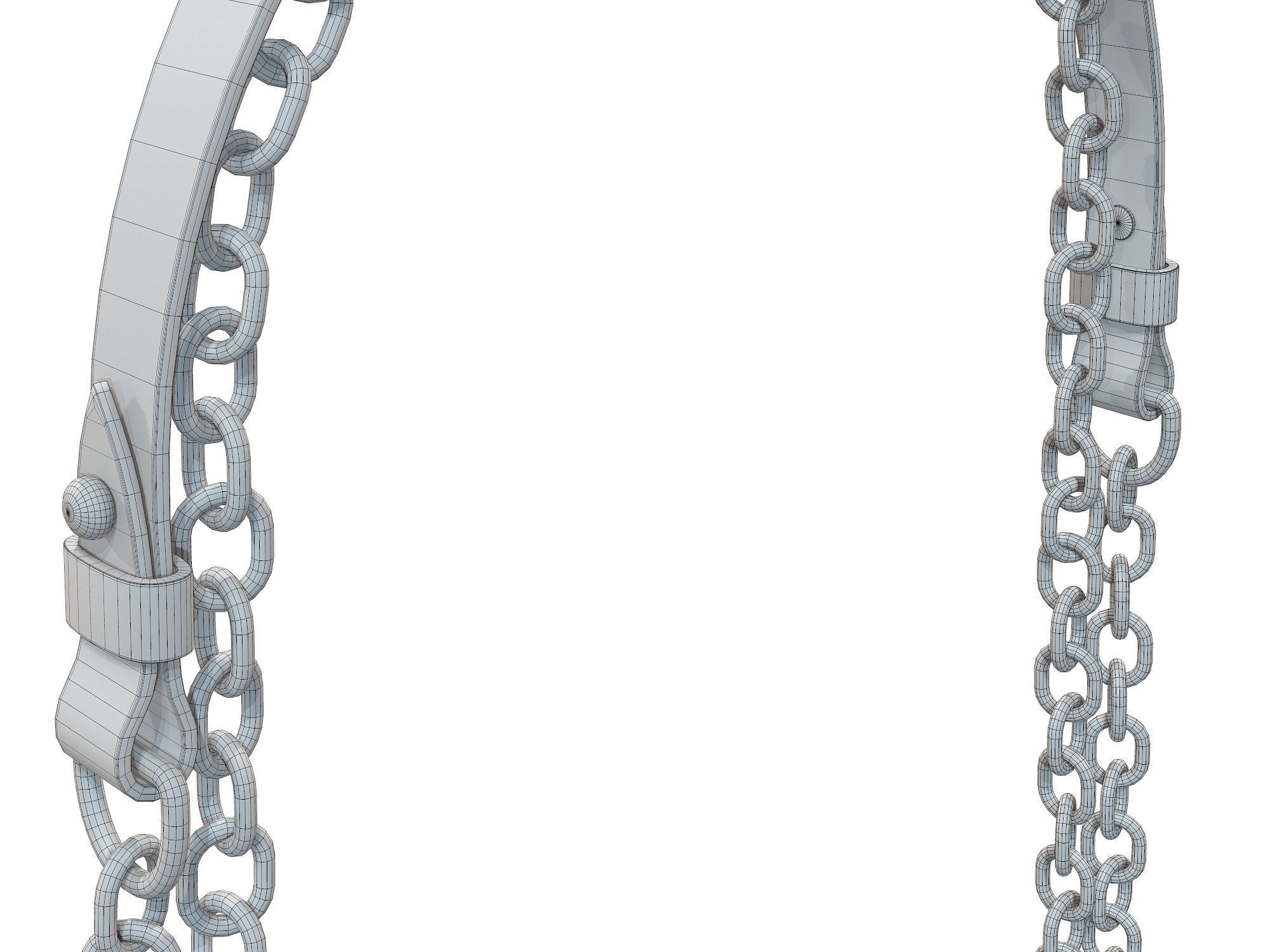 Louis Vuitton Bag Twist Epi Red with studs 3D model_15