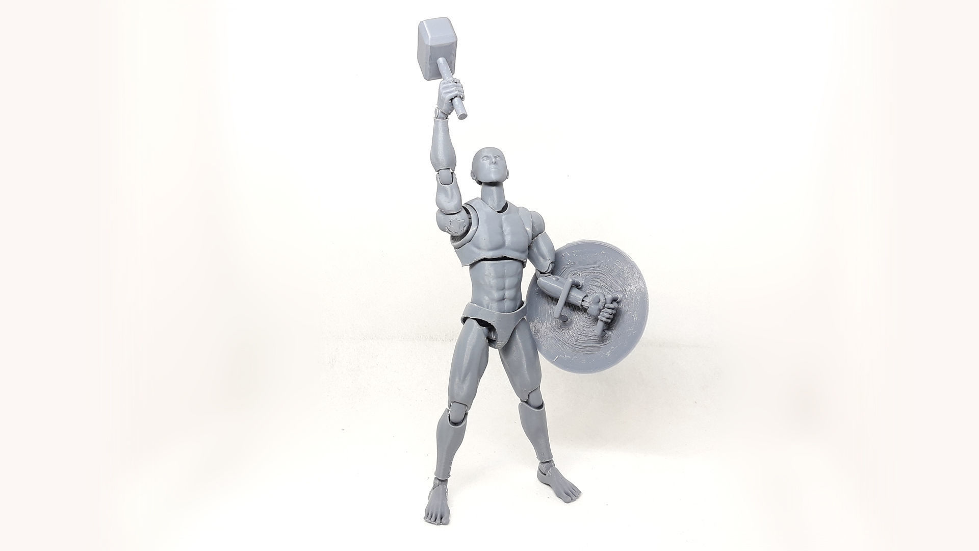 Mr figure V02 the 3D printed action figure 3D print model_9