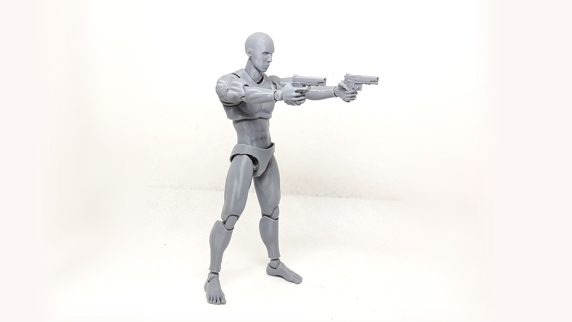 Mr figure V02 the 3D printed action figure 3D print model_4