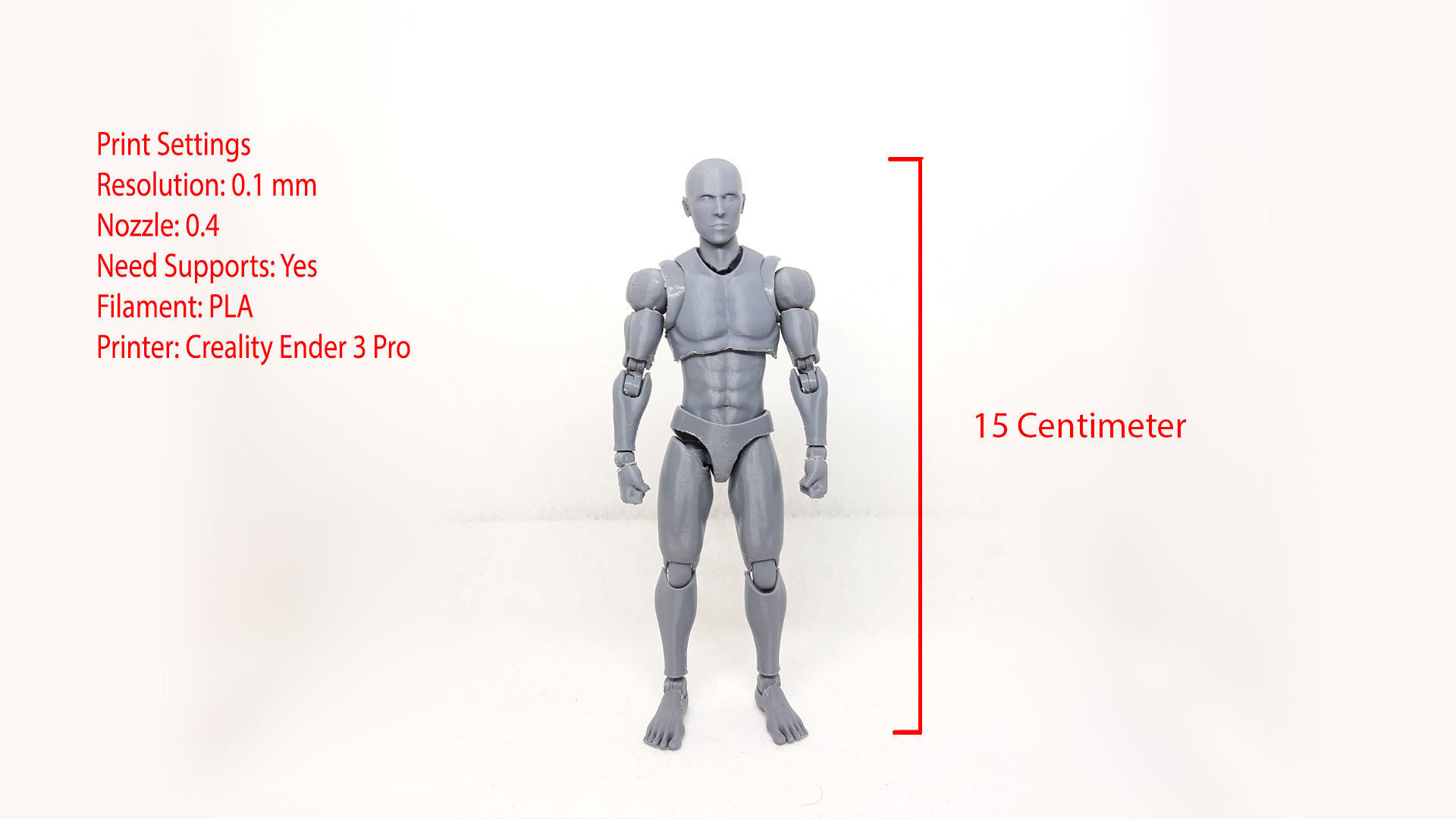 Mr figure V02 the 3D printed action figure 3D print model_2