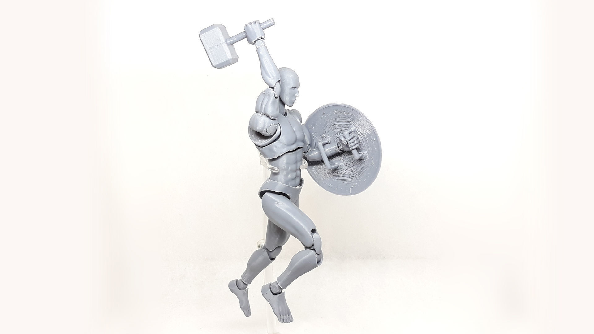 Mr figure V02 the 3D printed action figure 3D print model_8