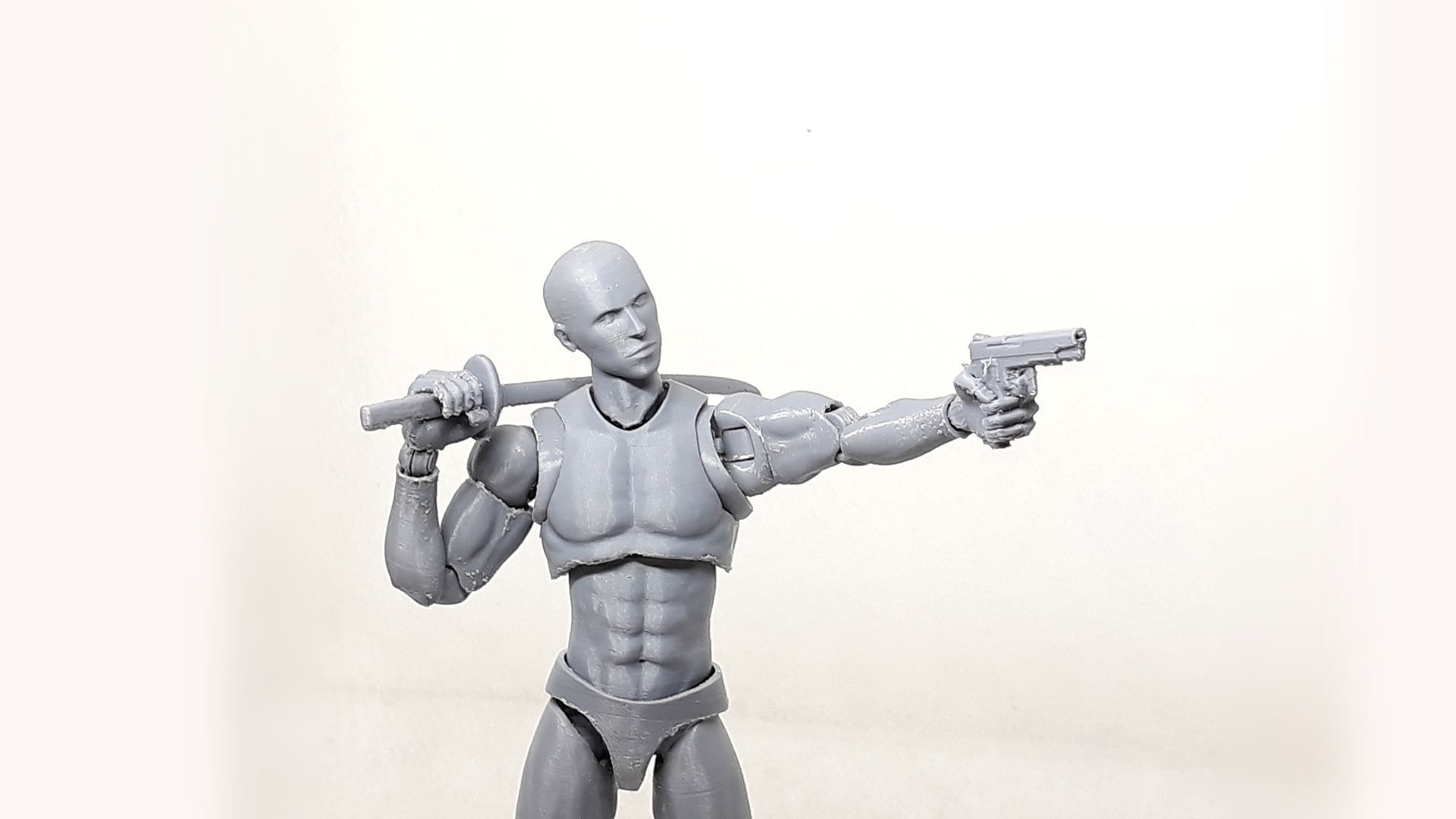 Mr figure V02 the 3D printed action figure 3D print model_14