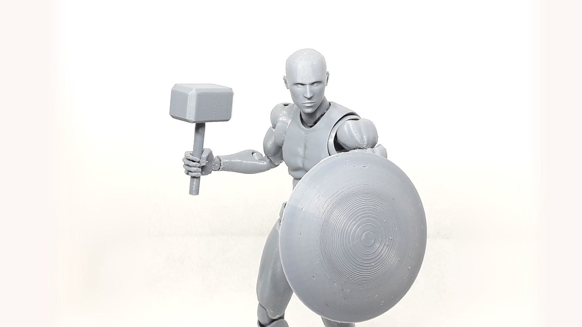 Mr figure V02 the 3D printed action figure 3D print model_6