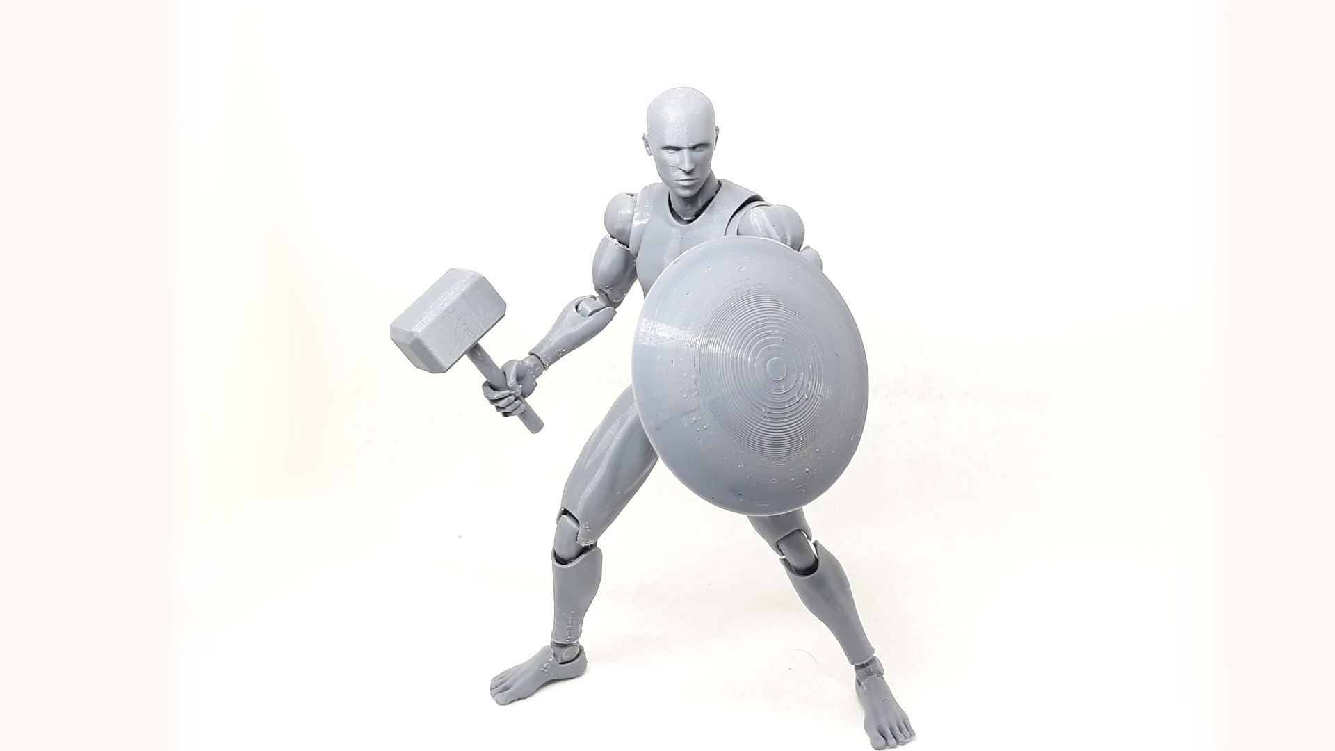 Mr figure V02 the 3D printed action figure 3D print model_7