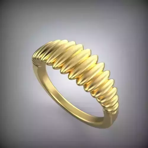 Woman Ring 3D print  special model 