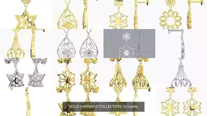 GOLD EARRINGS COLLECTION 