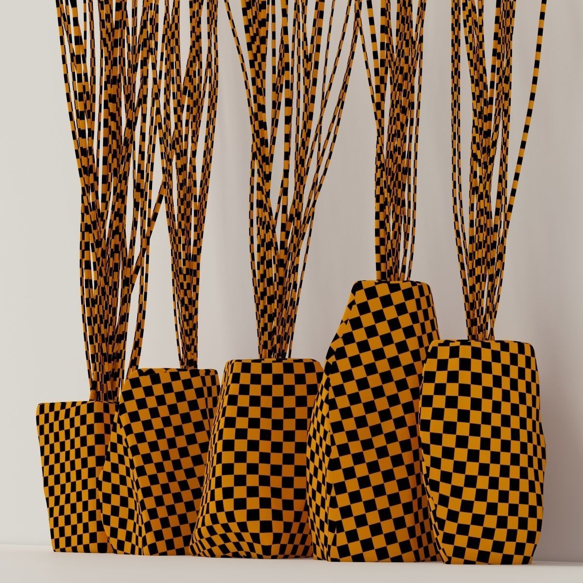 Branch stone rock vase decor n3 3D model_28