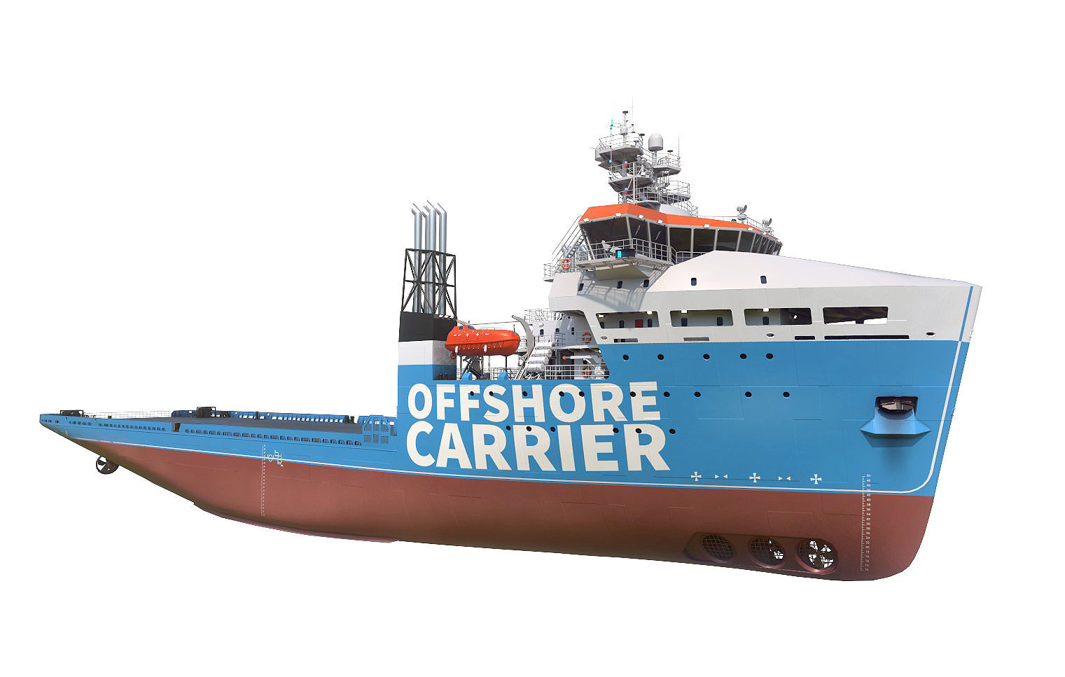Offshore Carrier Stock  3D model_4