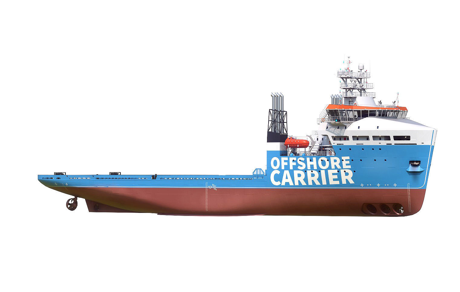 Offshore Carrier Stock  3D model_2